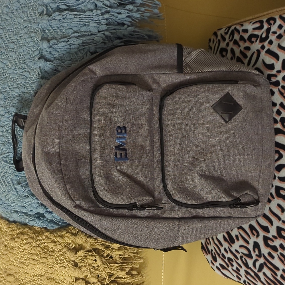 New Lightweight Gray Backpack